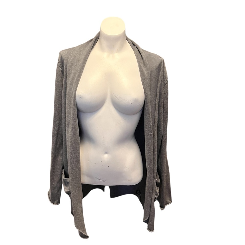 Fever Charcoal Knit Cardigan